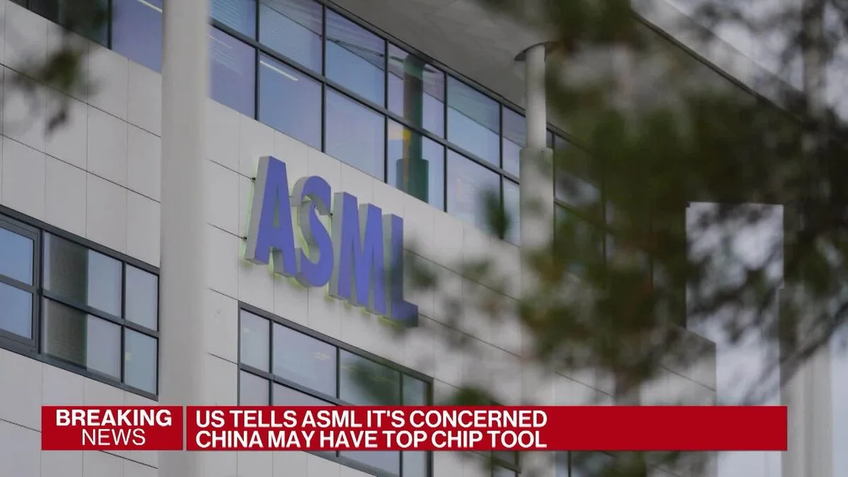 Photo for: Did China Get Its Hands on ASML's Most Advanced Chip Machine?