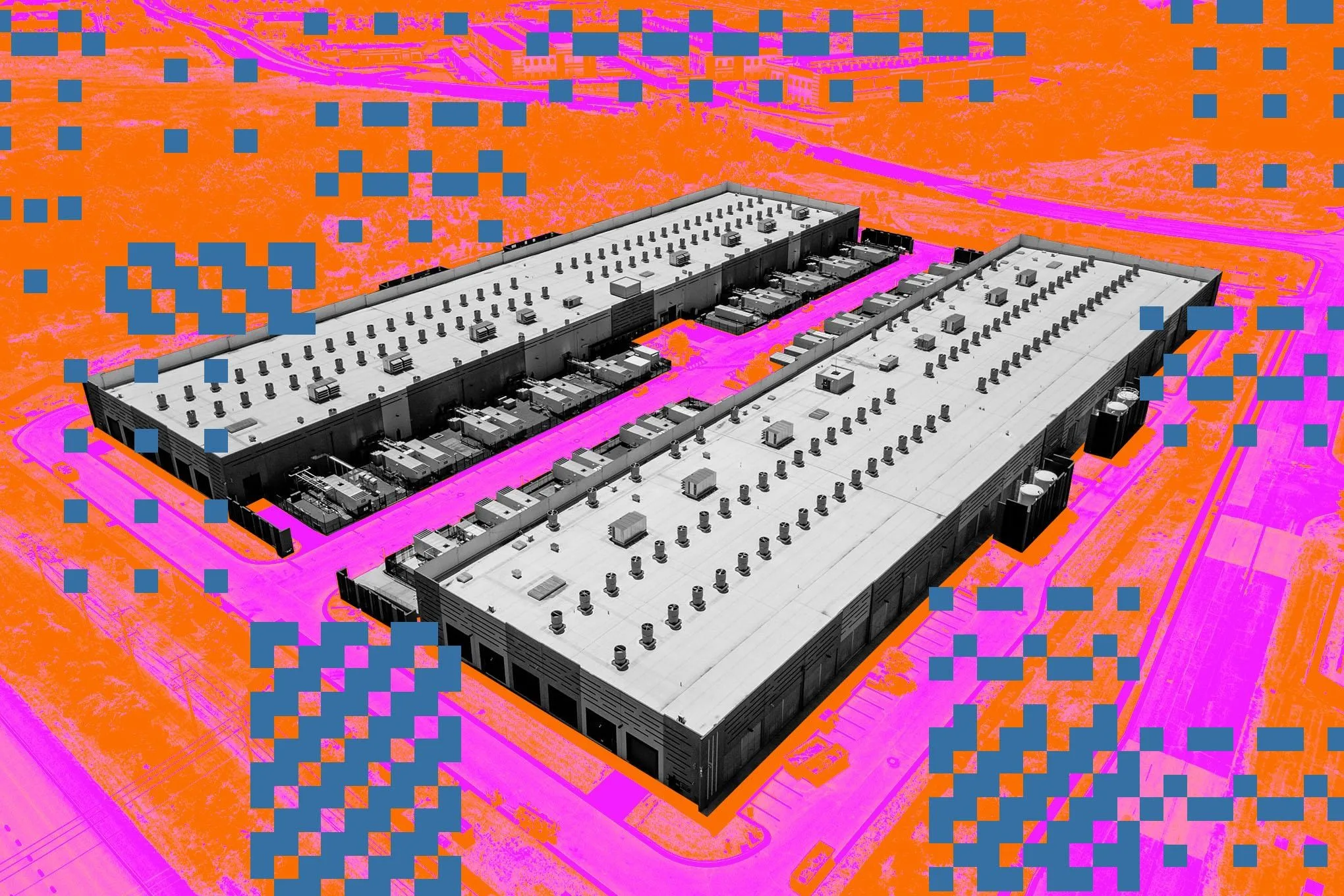 Photo for: Nvidia's New Cooling System Cuts Water Inside Data Centers. The Bigger Problem Is Outside.