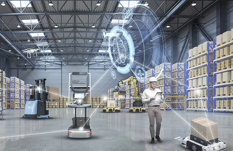 Photo for: The Warehouse Robot Chaos Problem Is Real, and Software Might Actually Be the Answer
