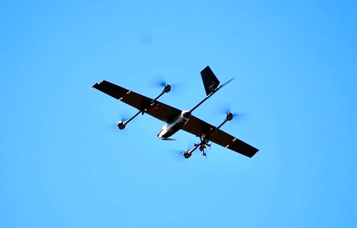 Photo for: WingXpand's Backpack Drone Could Help First Responders Assess Disasters. Here's What We Know.